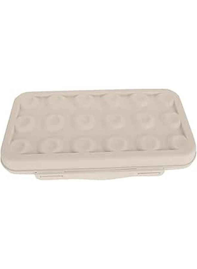 Durable Outdoor Egg Storage Box With Lid For Camping Travel Household Organizer - Image 1