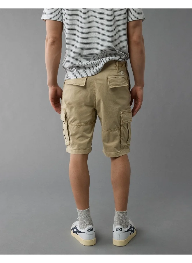 American Eagle AE Flex 12" Lived-In Cargo Short