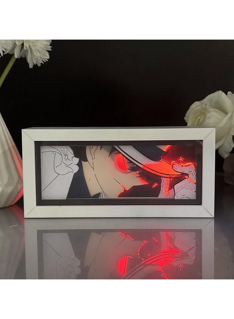 Paper carved lanterns, Kidd multi-color RGB remote control paper carved lanterns, anime peripheral night lights, gifts for anime fans and children - Image 3