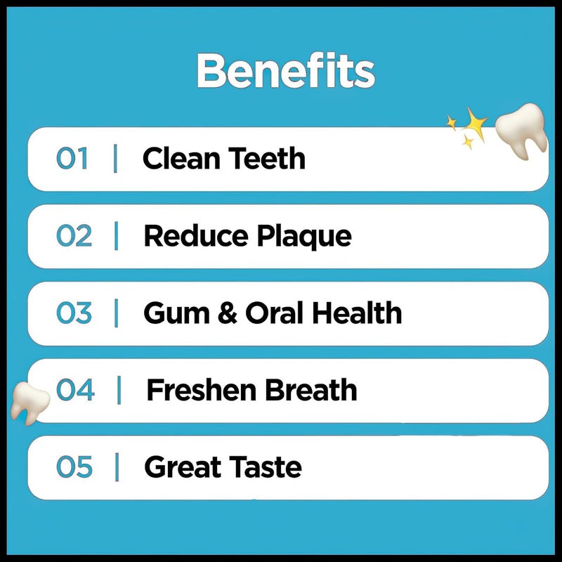 Pets Dental Toothpaste for Cats & Dogs, Beef Flavor, Cleans Teeth, Fights Bad Breath & Promotes Strong Teeth (100g) - Image 5