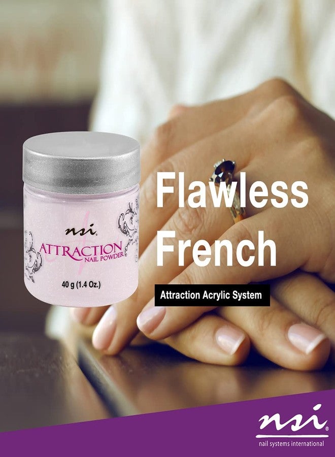 nsi Attraction Nail Powder - Peach Blush - Opaque - 40g by NSI - Image 2