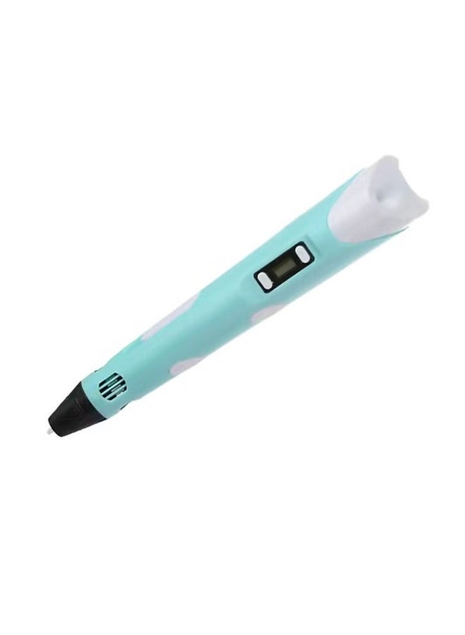 3د الطباعة القلم مع سرعة قابل للتعديل ودرجة الحرارة (أوسب التوصيل) الأزرق - Image 1