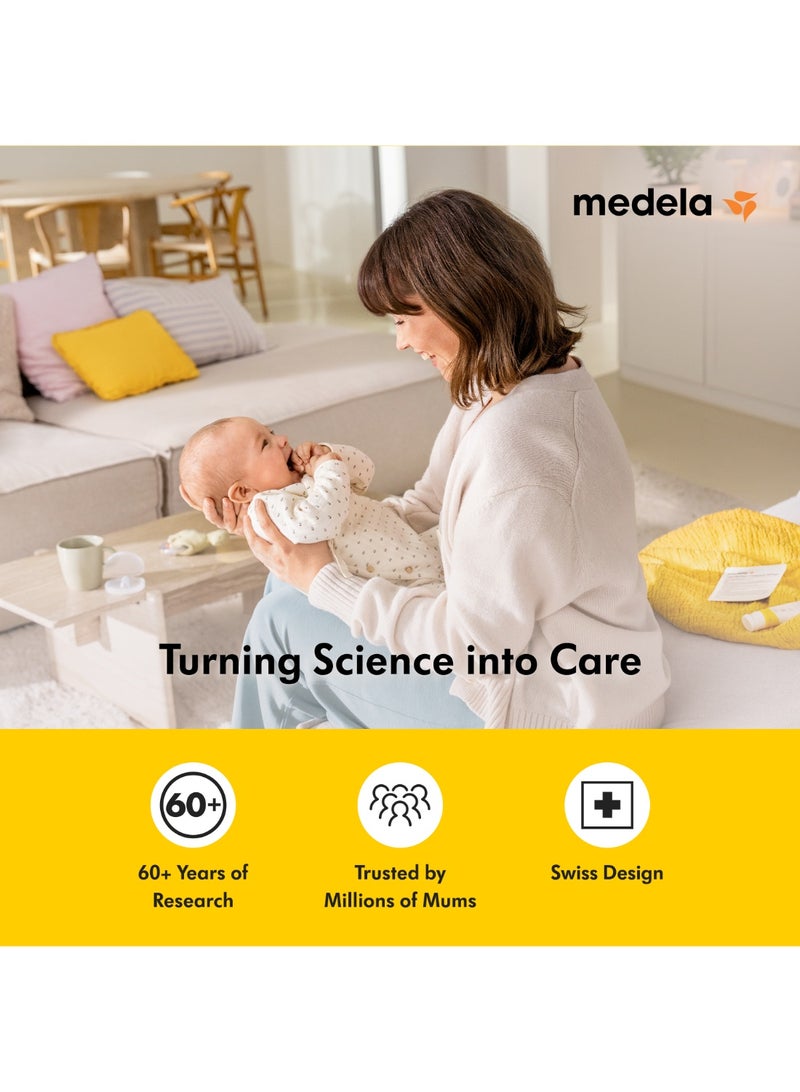 Breast Milk Collector for breastfeeding Moms, Silicone Milk Catcher, Milk Saver with a suction base and a lid for storage for everyday breastfeeding