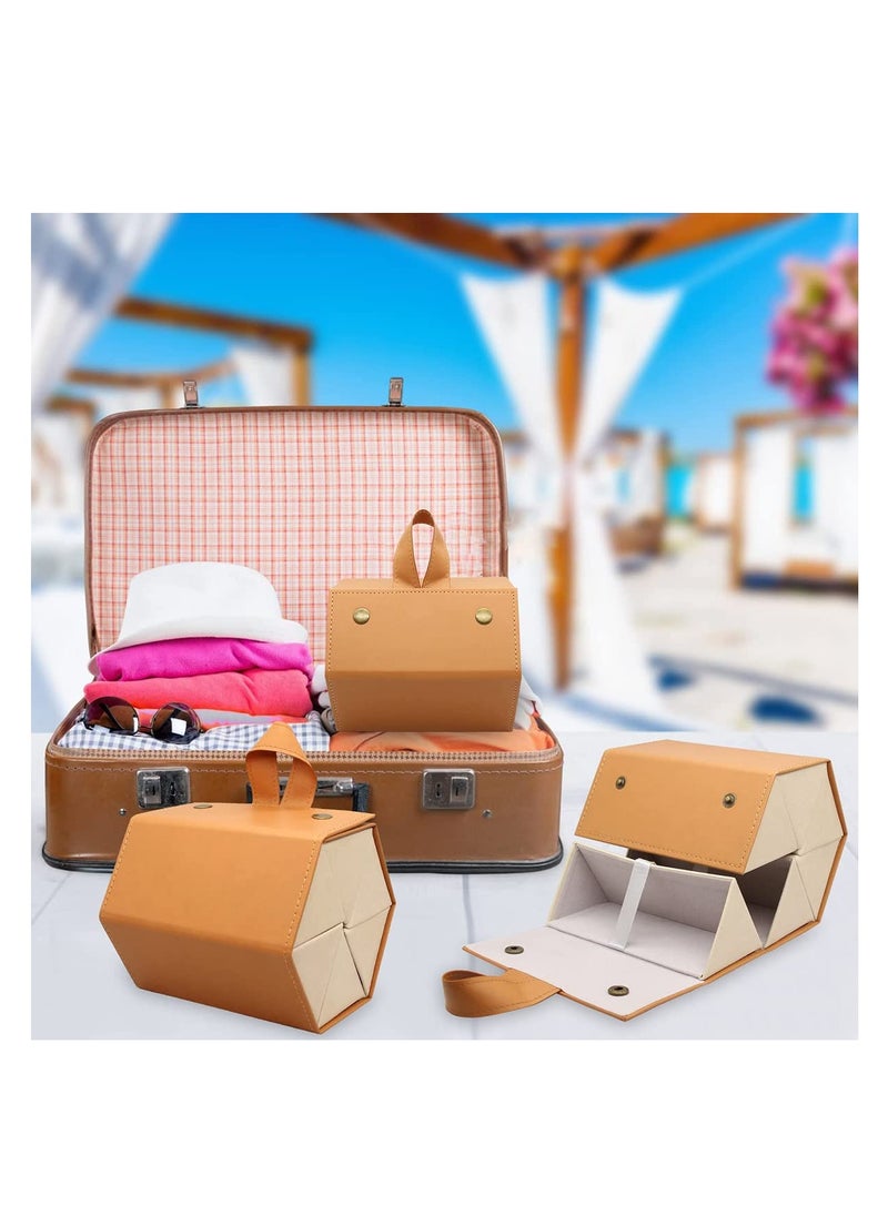 SYOSI - Sunglass Eyeglass Organizer Collector 6 Slot PU Eyeglasses Storage Case Box Multiple Hanging Eyewear Display - Image 1