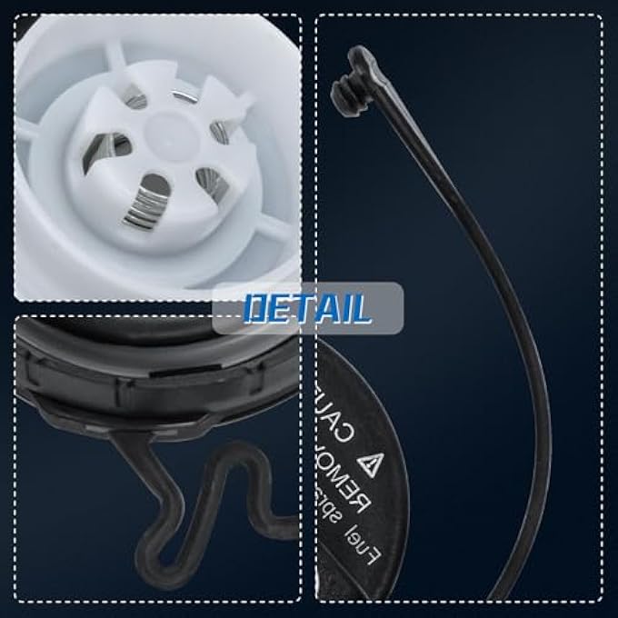 ريحني 7730006040 غطاء غاز بديل متوافق مع 20042016 تويوتا كامري 4 رانر راف4 كورولا 20052015 لكزس ES350 GX460 IS250 RX350 20052013 Scion TC Xa Xb Xd والمزيد والمزيد - Image 3