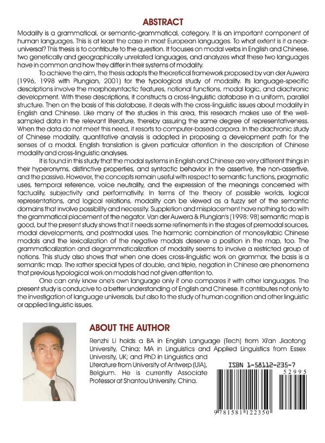 Modality in English and Chinese: A Typological Perspective  - Image 2