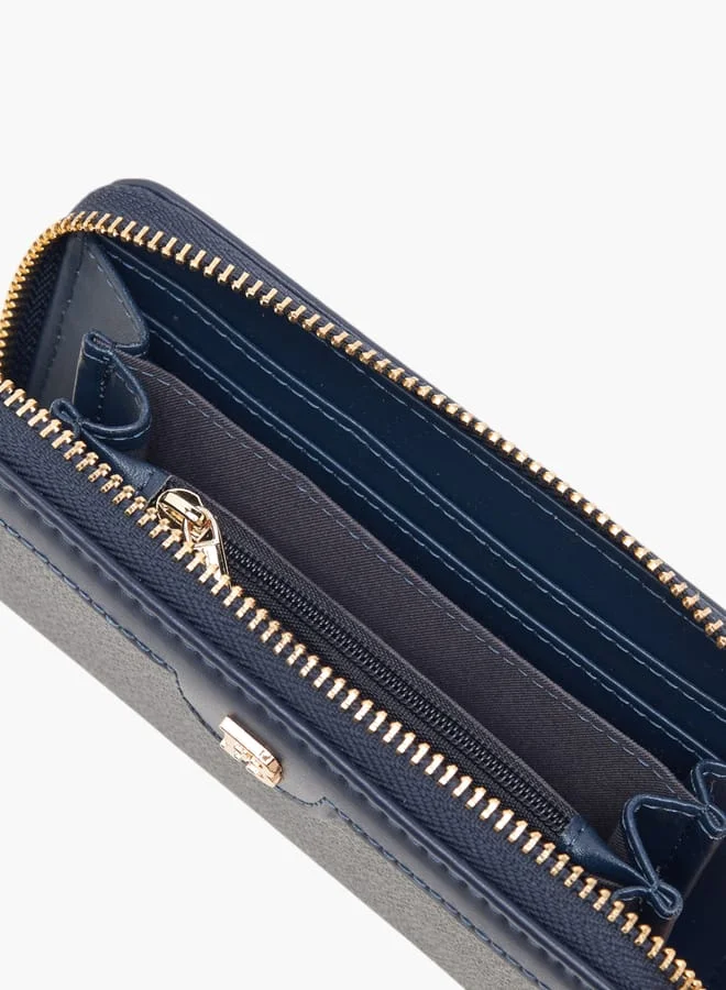 Flora Bella By Shoexpress Women Monogram Print Zip Around Wallet
