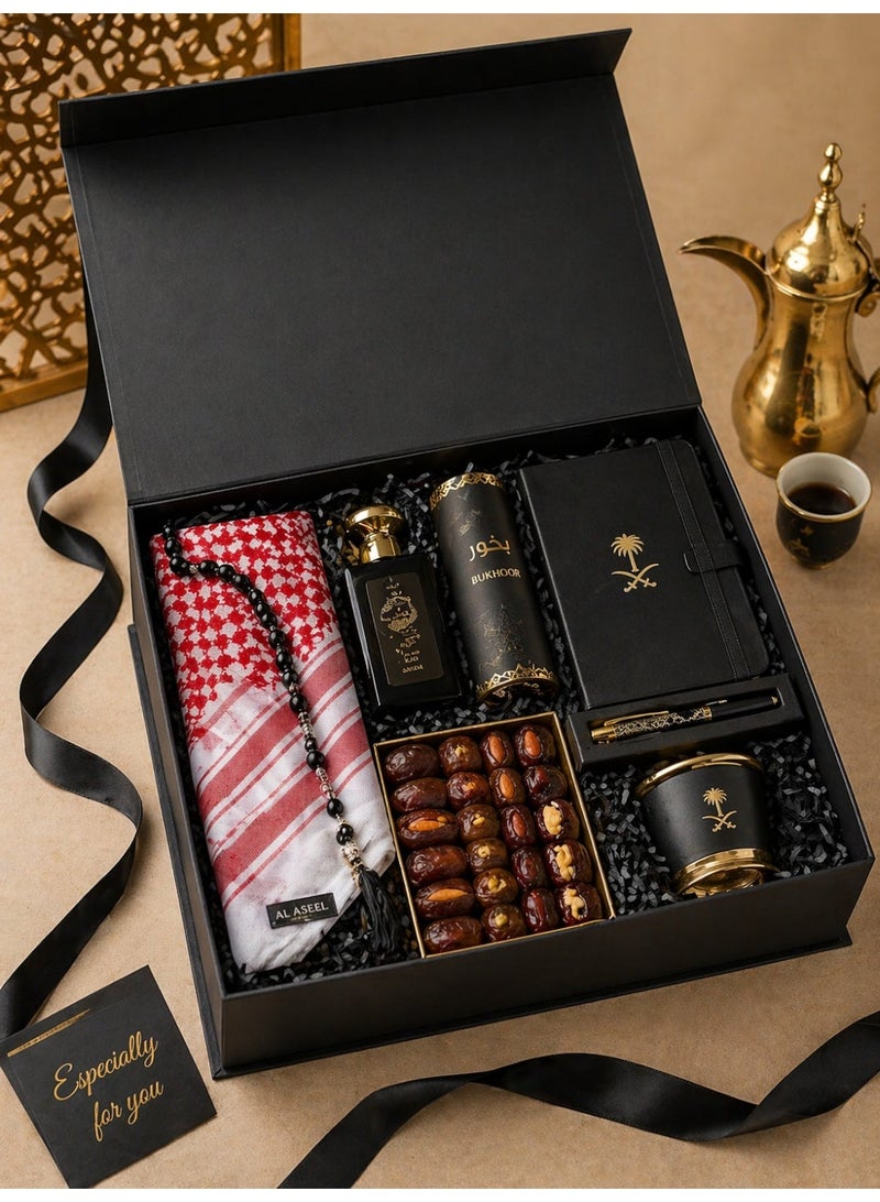 Neox صندوق هدية علبة هدايا علب هدايا، 31 ×26× 9 سم، صناديق هدايا بوكس هدايا كبير  علب هدايا للهدايا مع أغطية وإغلاق مغناطيسي، بوكس هديه مستطيلة الشكل وقابلة للطي، مثالية كعلبة هدايا للعريس أو لتقديمها كهدية في حفلات الزفاف أو رمضان أو أعياد الميلاد. - Image 4