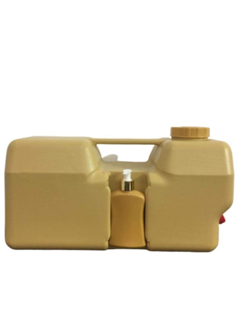 Camping Water Tank 20L with Tap and Soap Dispenser Plastic Water Container - Image 5