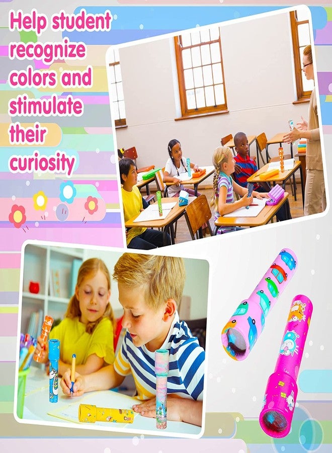 سنابترون هدايا تذكارية من سنابترون - 12 قطعة من الكاليديوسكوب للأطفال - أفضل هدايا تذكارية لحفلات أعياد الميلاد للأطفال / أفكار لحفلات أعياد الميلاد بكميات كبيرة / هدايا فريدة من نوعها من الكاليديوسكوب للبنات والأولاد والمراهقين، متعددة الألوان (12 قطعة) - Image 4