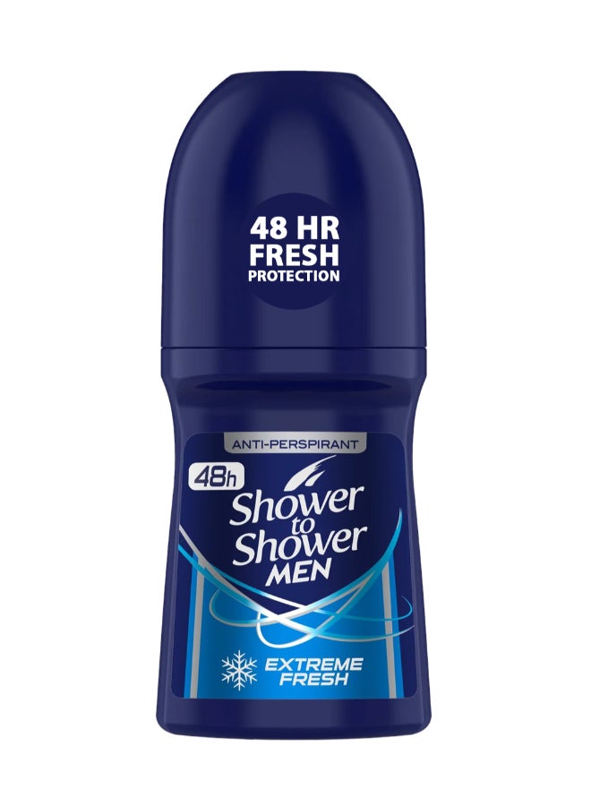 Shower To Shower Men Roll‑On “ON‑EXTREME FRESH” 50 ml (STM76)