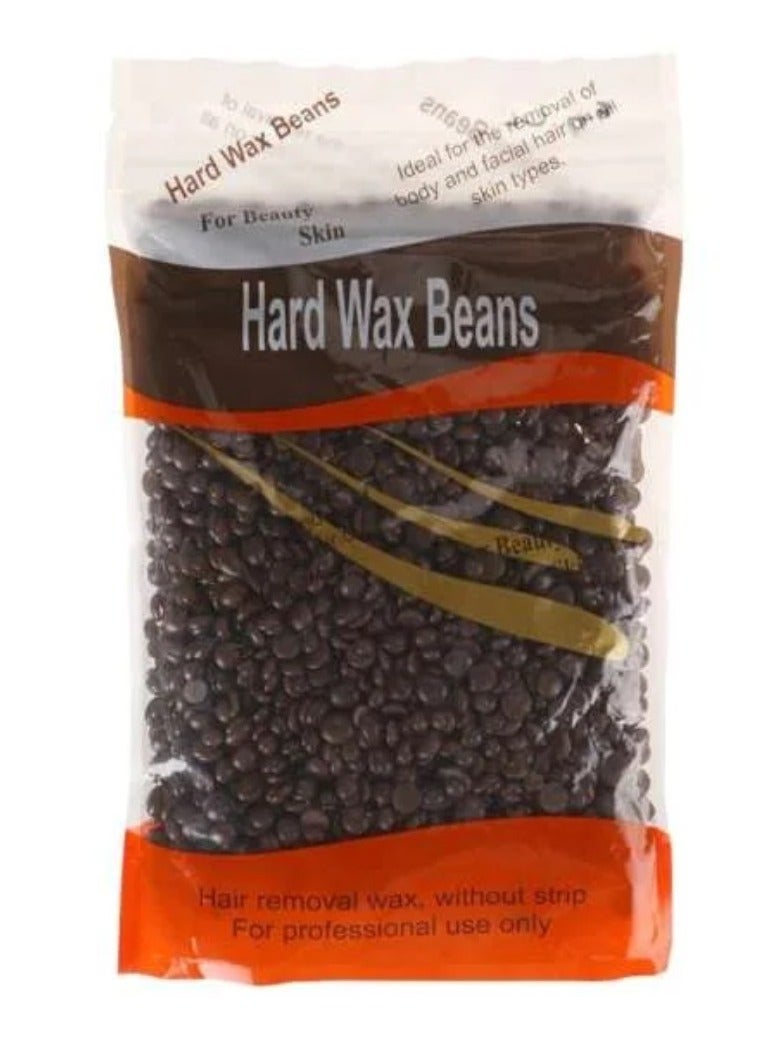 Hard Wax Hard Beans Wax Hair Removal Painless Beauty Wax Beans for All Skins Hot Film Depilatory 500g - Image 1