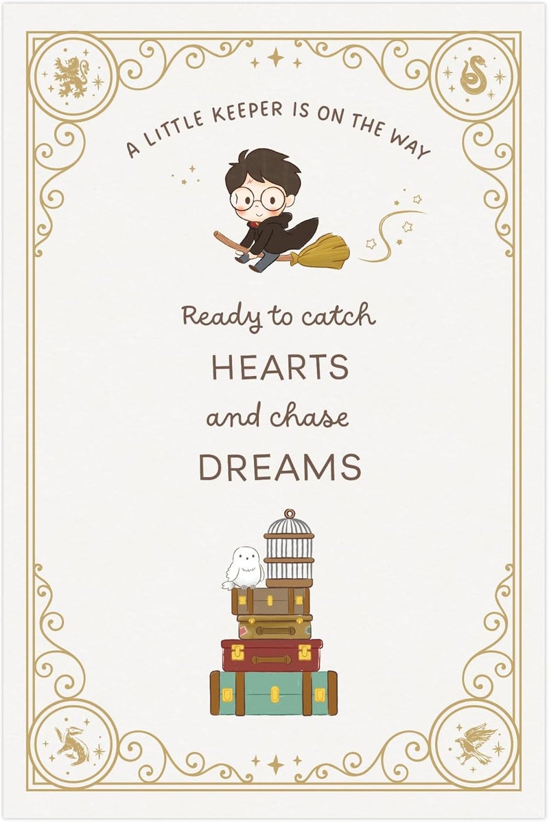 ConQuest Journals Harry Potter Little Keeper FillintheBlank Baby Shower Invitation  Envelope Box Set Includes 20 Blank Invites  20 Corresponding Envelopes 4 x 6 Officially Licensed - Image 4