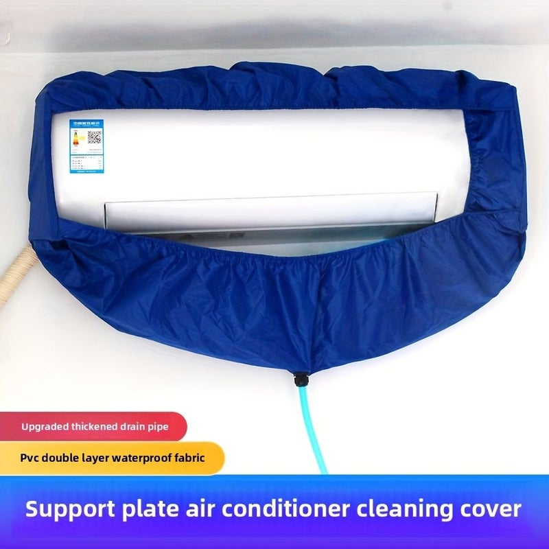 Large Air Conditioning Cleaning Cover 37.4inch With Drainage Pipe Reusable - Image 2