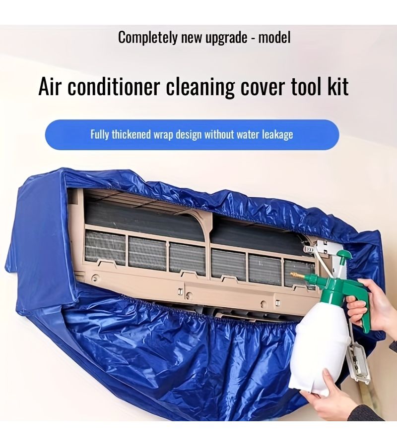 Large Air Conditioning Cleaning Cover 37.4inch With Drainage Pipe Reusable - Image 5