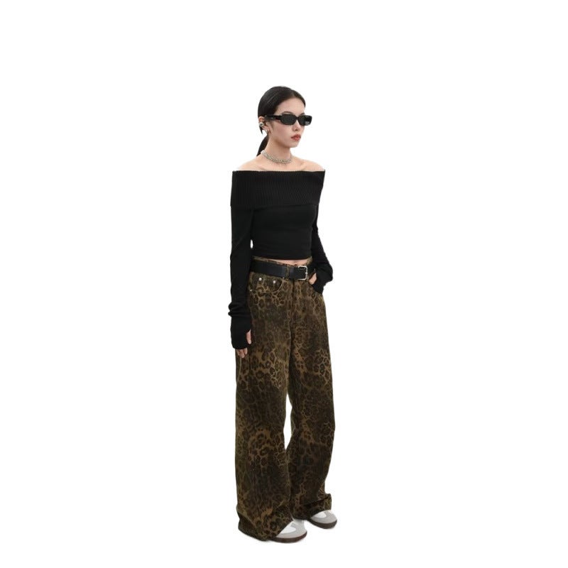 Unisex Classic Denim Jeans Loose Fit Daily Outdoor Wear - Image 5