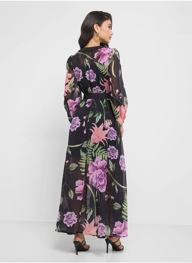 ELLA Floral Print Dress