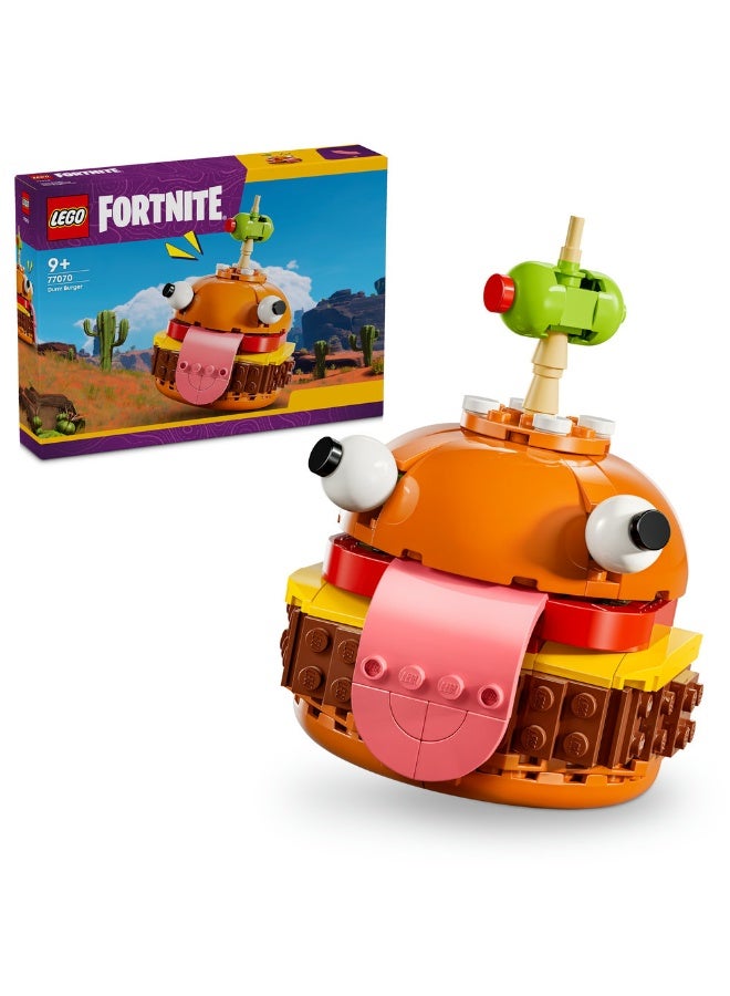 LEGO Fortnite Durrr Burger Character Building Toy Set 77070 (Age 9+, 193 Pieces) - Image 1