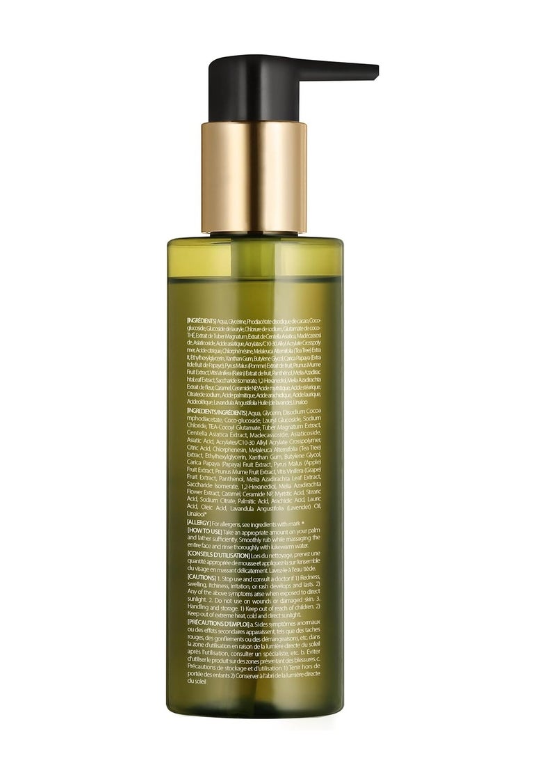 d'Alba - Italian White Truffle Mild Skin Balancing Vegan Cleanser Hydrating and Calming Cleanser Mild pH Cleanser with White Truffles for Sensitive Skin Korean Skincare - Image 1