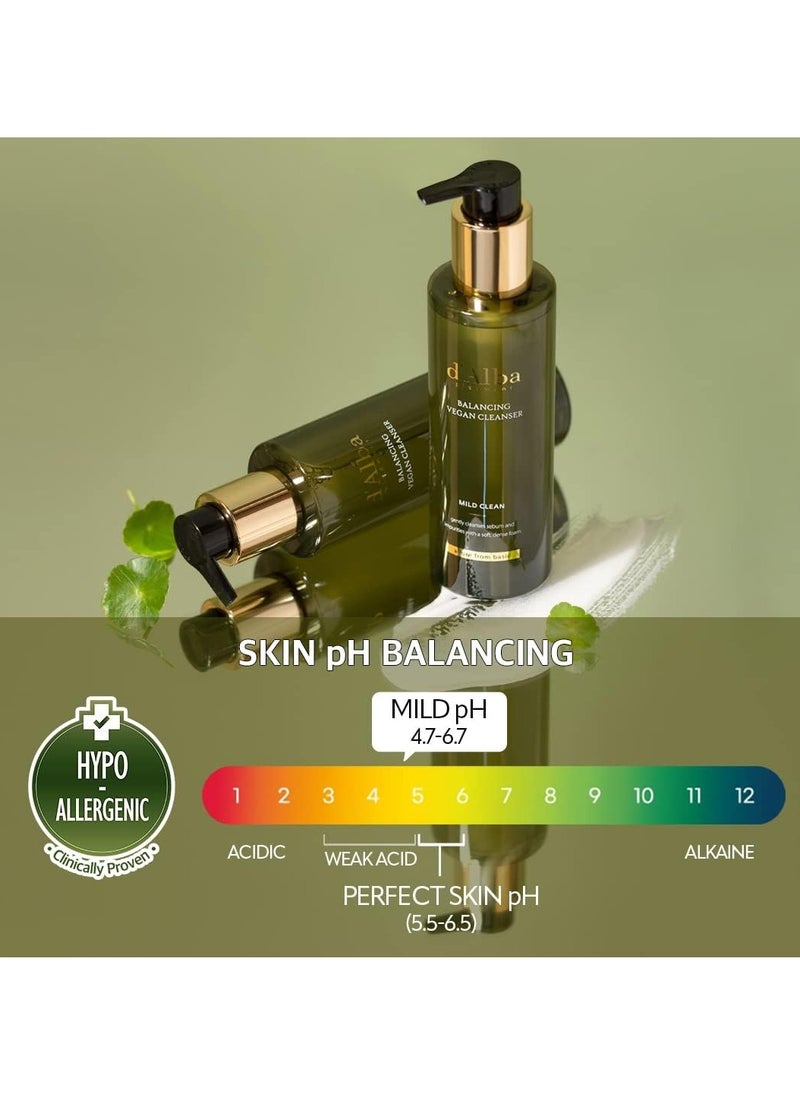 d'Alba - Italian White Truffle Mild Skin Balancing Vegan Cleanser Hydrating and Calming Cleanser Mild pH Cleanser with White Truffles for Sensitive Skin Korean Skincare - Image 1
