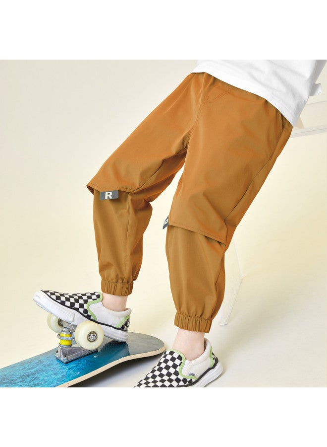 Mosquito Repellent Pants 2025 Summer Lightweight Comfortable Tapered-leg Casual Trousers | Versatile Stylish Children's Cargo Pants - Image 4