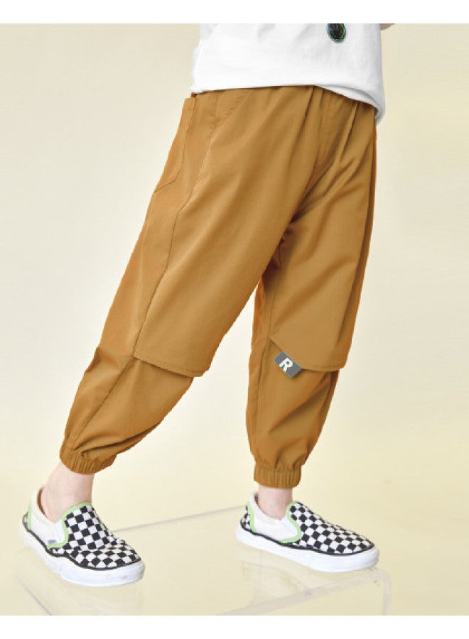 Mosquito Repellent Pants 2025 Summer Lightweight Comfortable Tapered-leg Casual Trousers | Versatile Stylish Children's Cargo Pants - Image 1