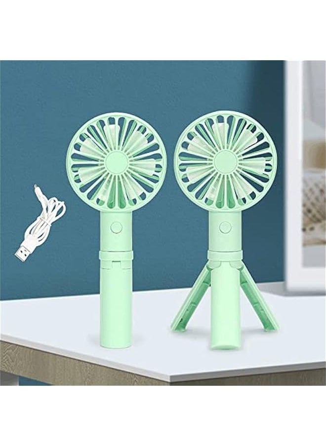 Mini Fan Small Hand Fans Portable Handheld Fan Rechargeable with Mist Small Battery Operated Fan Handheld Usb Misting Fan, Portable Battery Small Fan for Face Makeup Foldable