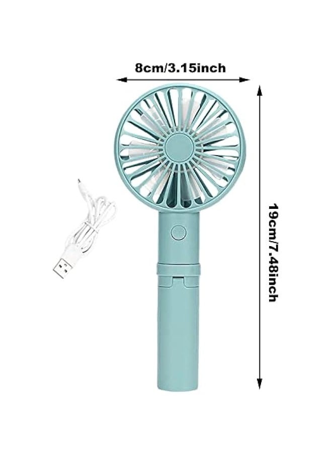 Mini Fan Small Hand Fans Portable Handheld Fan Rechargeable with Mist Small Battery Operated Fan Handheld Usb Misting Fan, Portable Battery Small Fan for Face Makeup Foldable