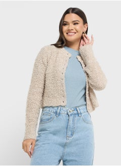 TOPSHOP Knitted Button Down Cardigan  - Image 1