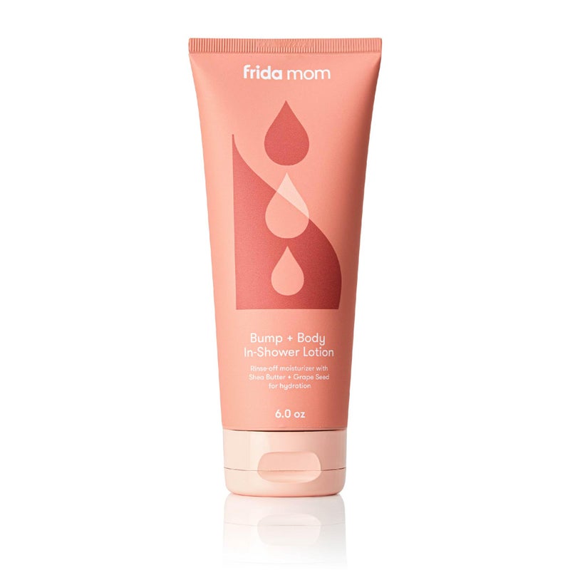 Frida Mom Pregnancy Belly Cream, In Shower Body Lotion for Fully Body and Bump, Moisturizing Lotion for Pregnant Dry and Stretched Skin, 6oz - Image 1