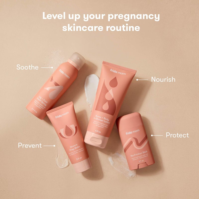 Frida Mom Pregnancy Belly Cream, In Shower Body Lotion for Fully Body and Bump, Moisturizing Lotion for Pregnant Dry and Stretched Skin, 6oz - Image 5