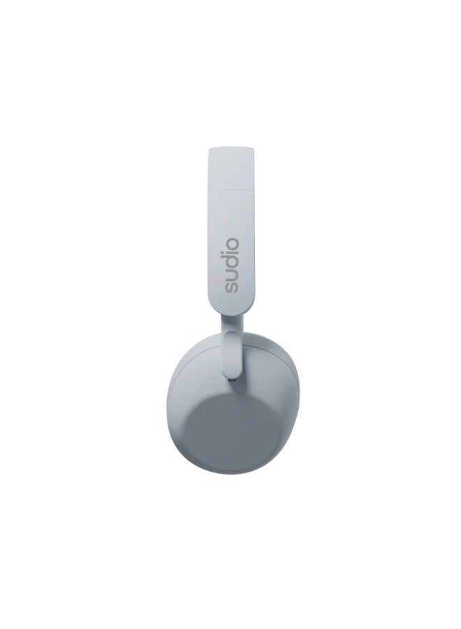 Sudio R3 Powder BLUE - Over-Ear Headphones, Up to 35 Hours Play Time, USB-C Charging, Built-in Microphone (1), Touch and Click Buttons, Bluetooth 5.4 - Image 2