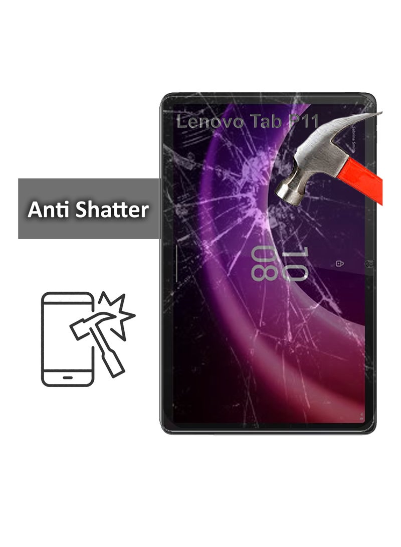 Lenovo Tab P11 - Tempered Glass Screen Protector - Premium HD Delicate Touch , Higher Transparency , Easy to Install ,Anti-scratch and Bubble-free Screen Protector - Clear - Image 3