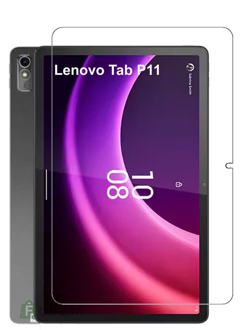 Lenovo Tab P11 - Tempered Glass Screen Protector - Premium HD Delicate Touch , Higher Transparency , Easy to Install ,Anti-scratch and Bubble-free Screen Protector - Clear - Image 1