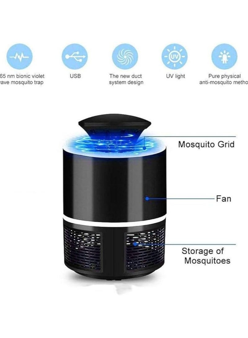 Electronic LED Mosquito Killer Machine Trap Lamp, Mosquito Killer lamp for Home, USB Powered Electronic Fly Inhaler Mosquito Killer Lamp, Mosquito Killer Machine