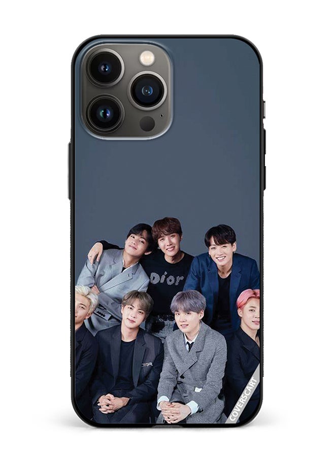 COVERSCART Protective Case Cover For Apple iPhone 14 Pro Bts Group Design Multicolour