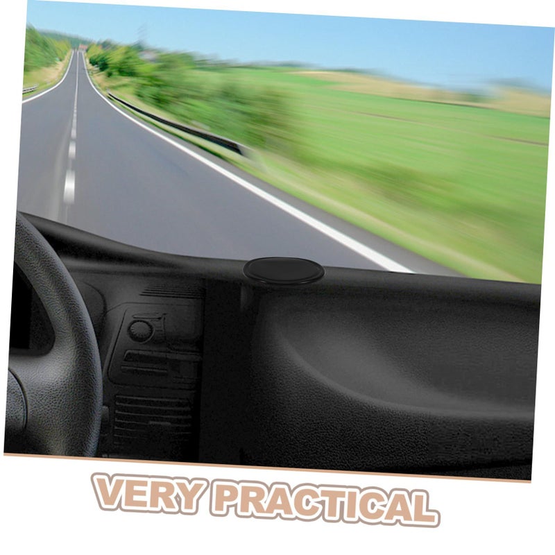 6Pcs Non Slip High Adhesion Round Desk Mat for Car Dashboard Office and Electronic Devices - Image 4