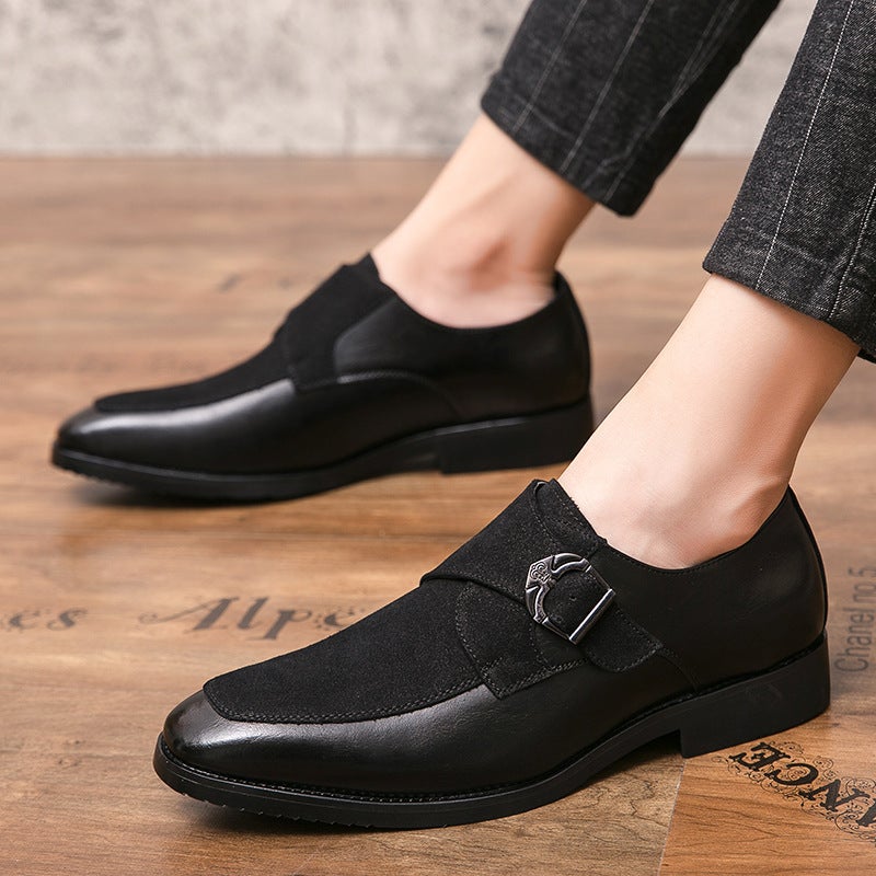 Large Size Four-Season New Formal Leather Shoes British Style Pointed Toe Business Shoes Casual Fashion Simple Men'S Shoes Dropshipping - Image 2