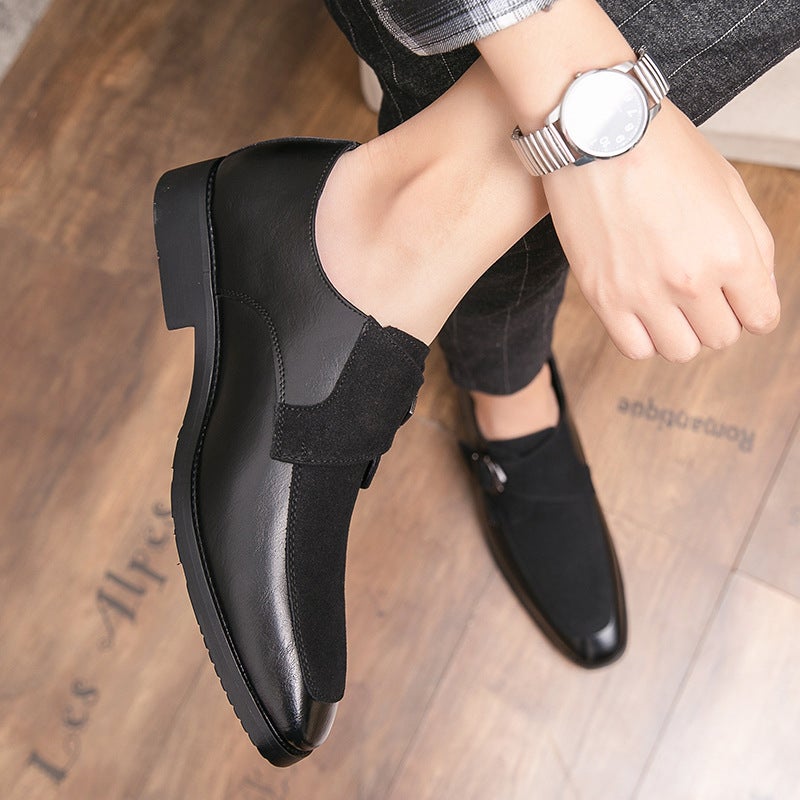 Large Size Four-Season New Formal Leather Shoes British Style Pointed Toe Business Shoes Casual Fashion Simple Men'S Shoes Dropshipping - Image 4
