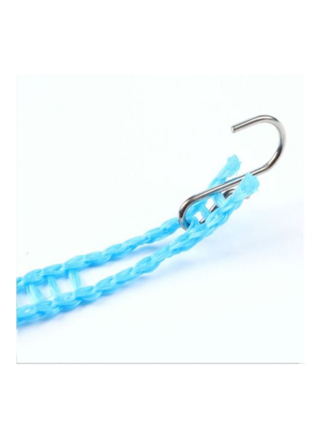 Loquat Portable Nylon Clothes Rope Blue - Image 3