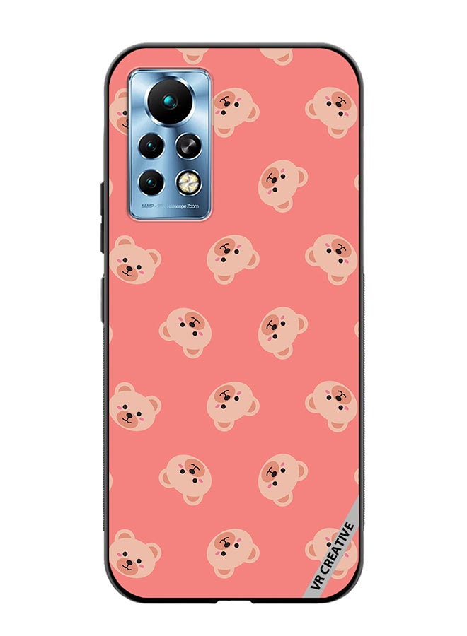 VR CREATIVE Protective Case Cover For Infinix Note 11 Pro Cute Flat Bears Design Multicolour - Image 1