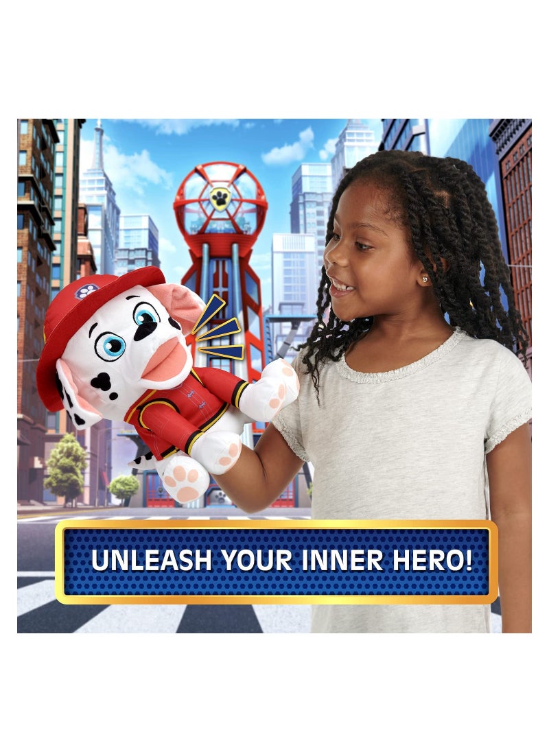 PAW PATROL Paw Patrol Movie Play & Say Puppet - Marshall 1601/1600  - Image 4
