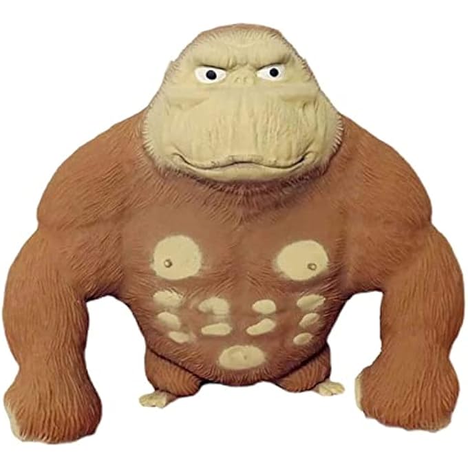 AWH Funny Stretch Figure Toyy for Kids and Adults, Decompress Finger Squeeze Stress, Stress Relief toy for Children and Adults Sensory TOY for Anxiety (gorilla) - Image 1