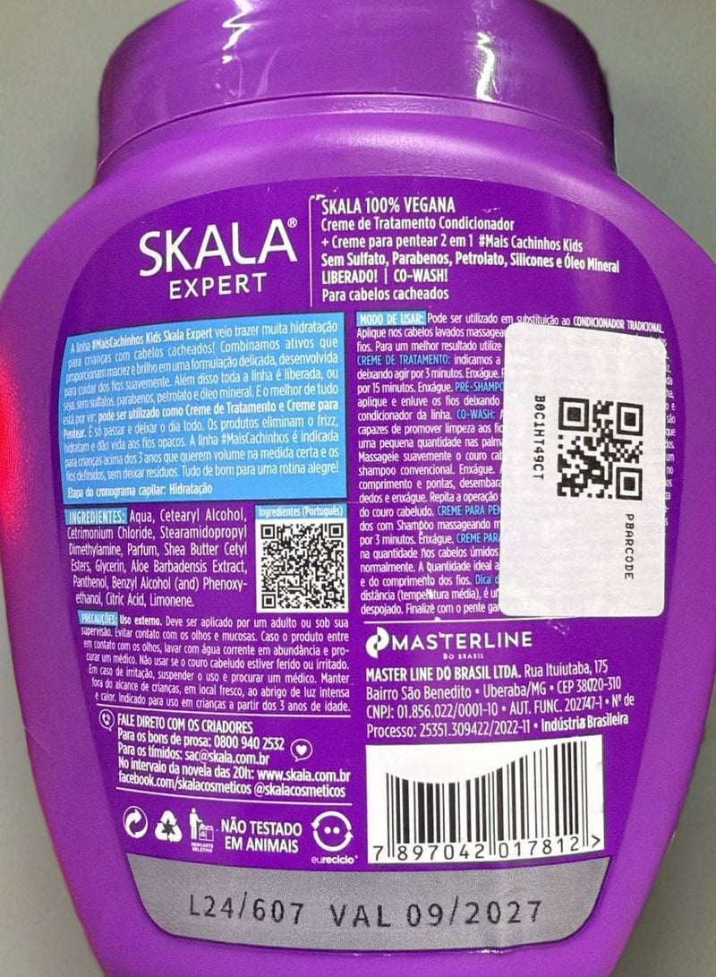 SKALA Expert Mais Cachinhos Hair Care Creme (35.2 oz) - Image 1