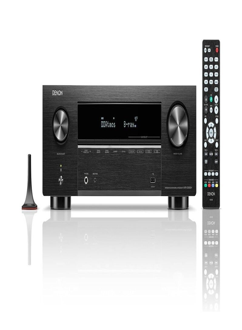DENON AVCX3800HBKE2-9.4Ch 8K AV-RECEIVER WITH HEOS BUILT-IN - Image 2
