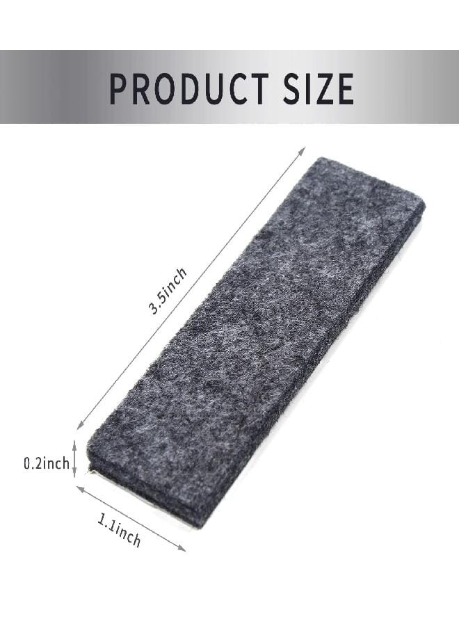 Wall Protector from Furniture, 70 Pcs Headboard Stoppers, Self Adhesive Headboard Wall Protector Protects Walls from Knocks, Suitable for Bedside, Cabinet, Chair, Sofa (3.5 x 1.1 x0.2) Grey - Image 2