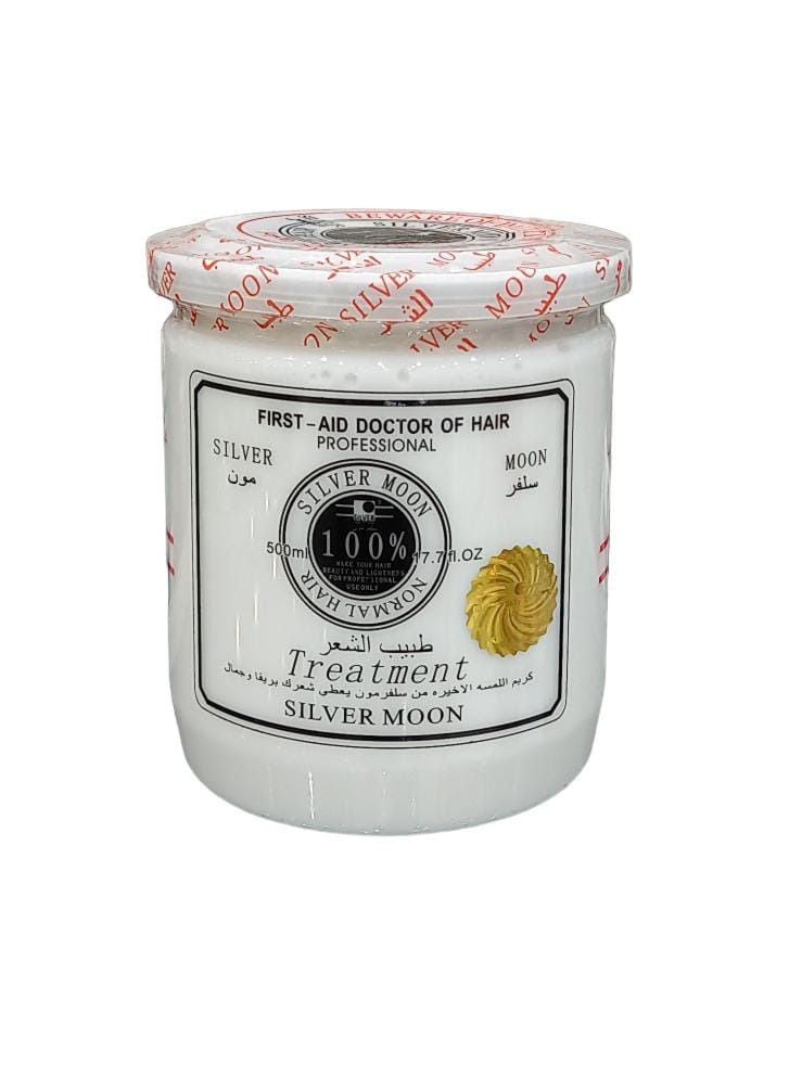 Silver Moon Hair Doctor Final Touch Cream Gives Your Hair Luster And Beauty 500 ml