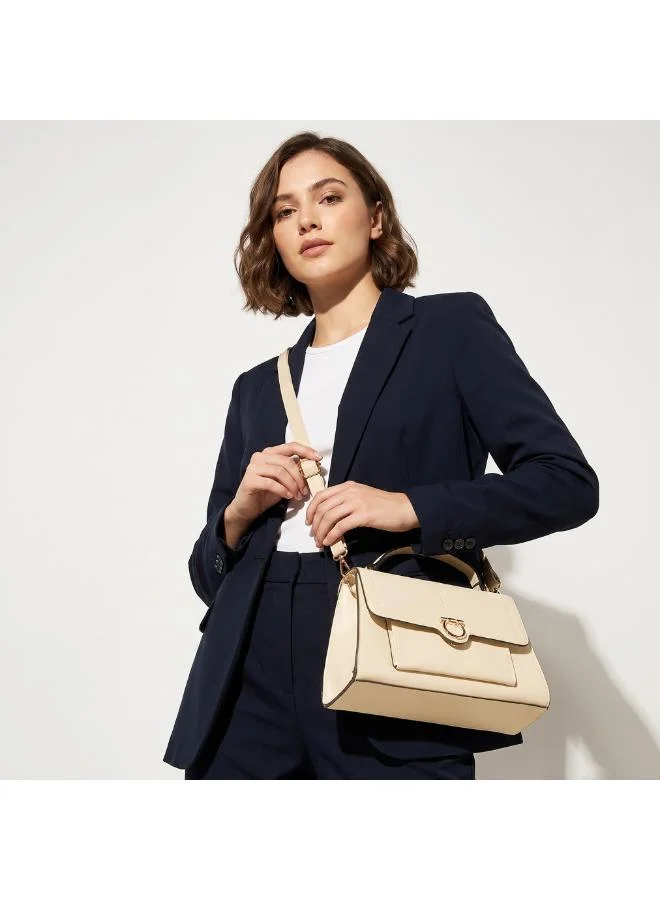 Sasha Sasha Solid Crossbody Bag with Pouch