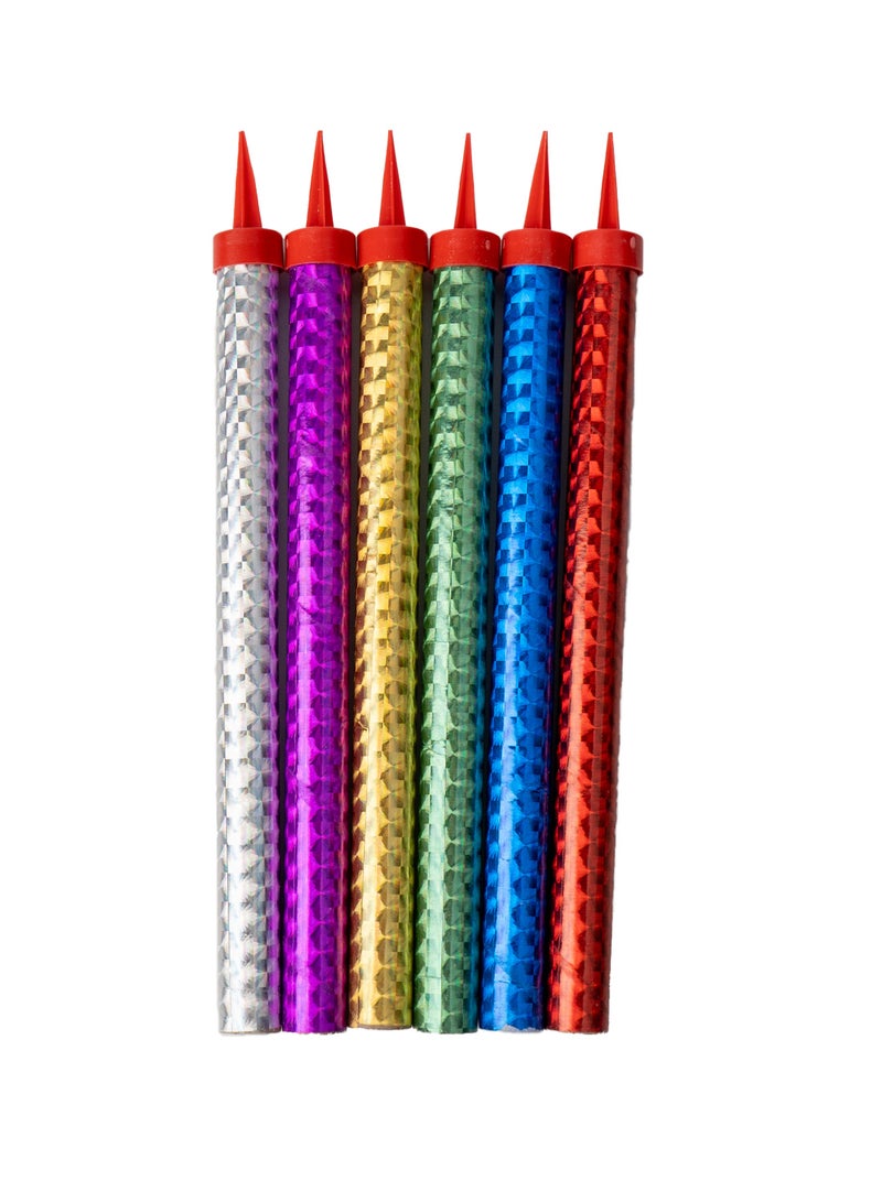 Sparkler Candles for Celebrations and Birthdays, 6 pieces, 15 cm long - A fiery touch that lights up your special moments  - Image 4