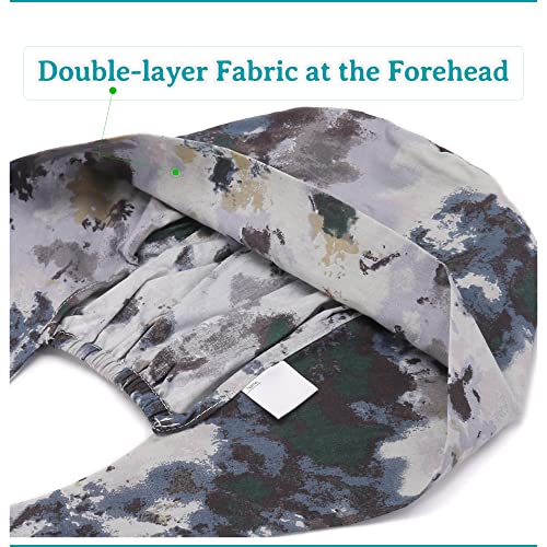 GUOER Scrub Cap Calabash Hat Calabash Caps Unisex Working Hat One Size (21F07B) - Image 5